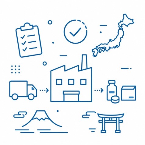 国内工場での製造イメージ